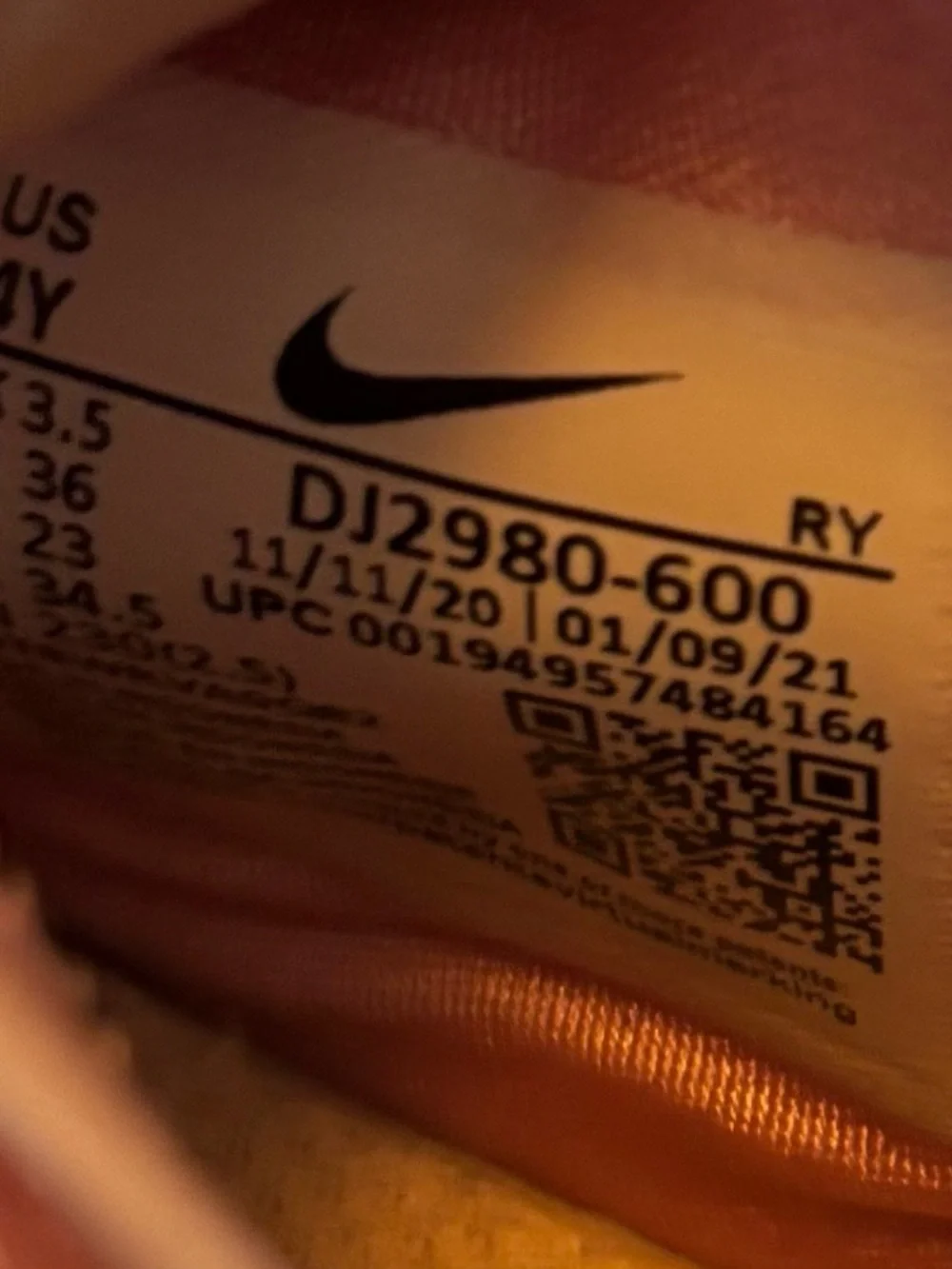 Nike Flex Plus SE (GS) Girls Running Shoe DJ2980 600 size 4 Y